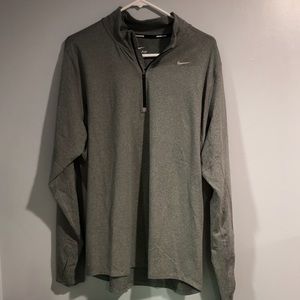 Nike Running 3/4 zip jacket.